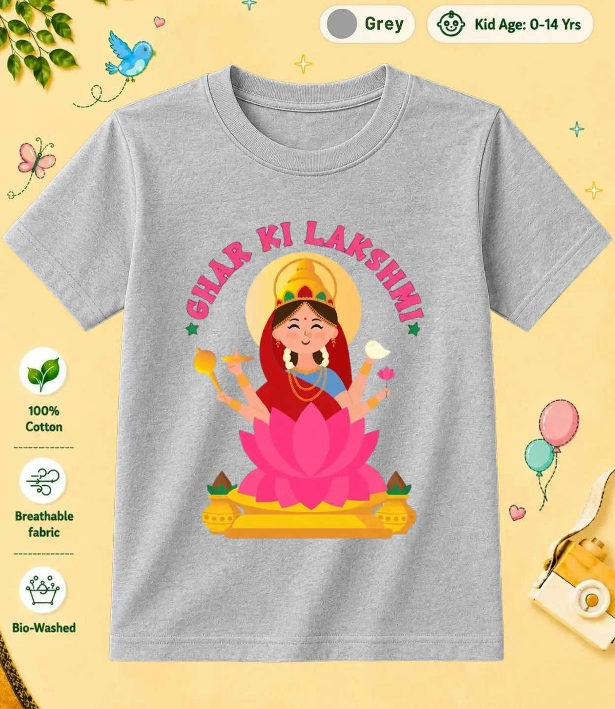 6 November Special Day Kid Cotton Tee Swiftsoul