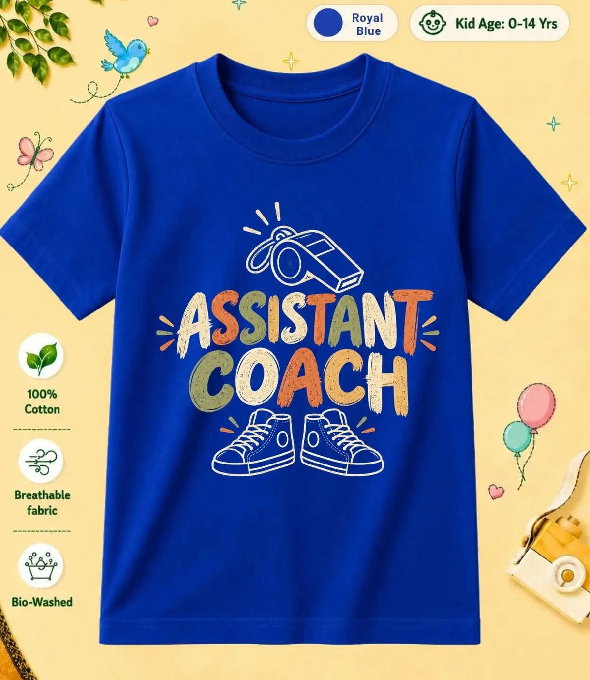 6 October Special Day Kid Cotton Tee Swiftsoul