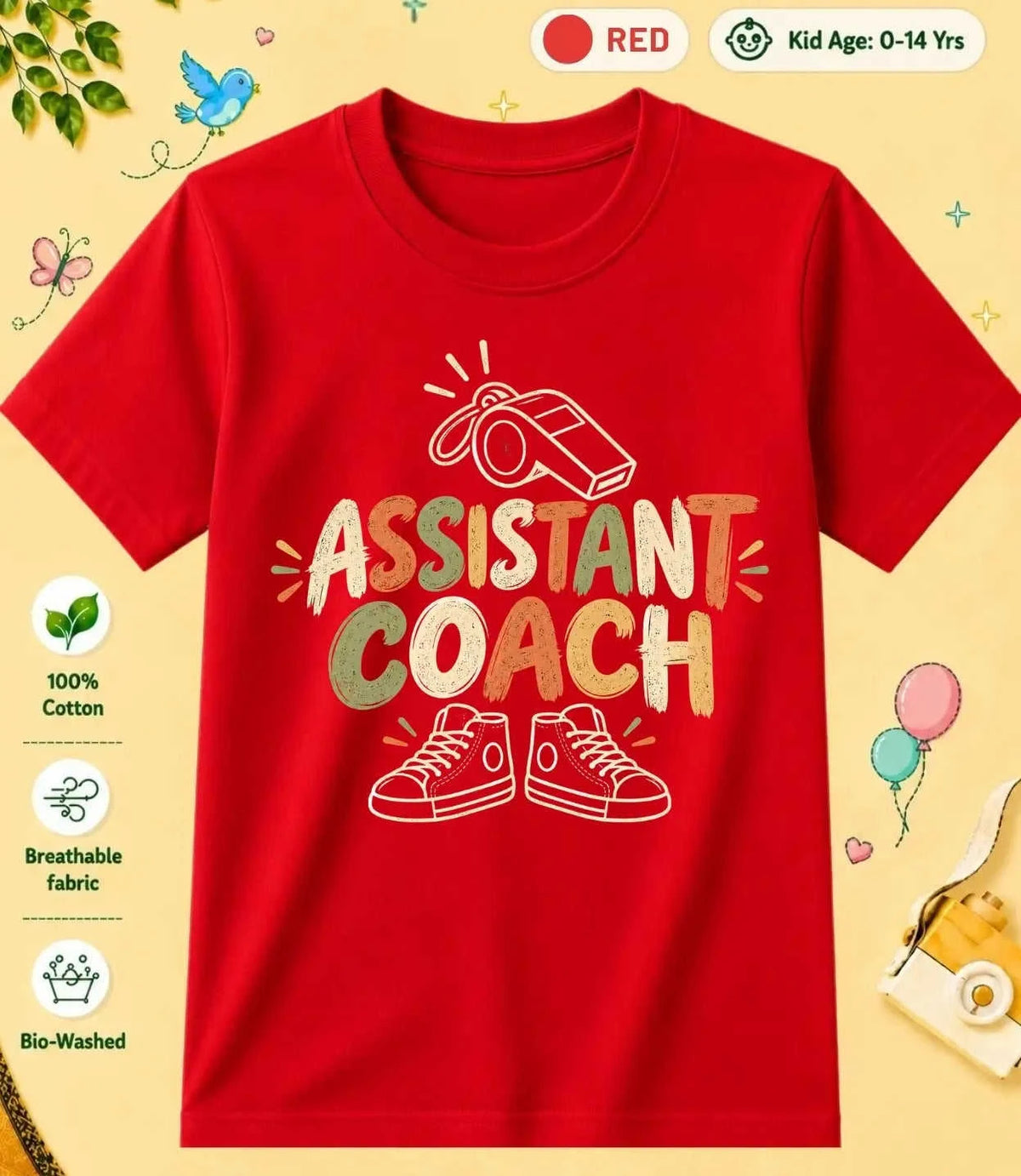 6 October Special Day Kid Cotton Tee Swiftsoul