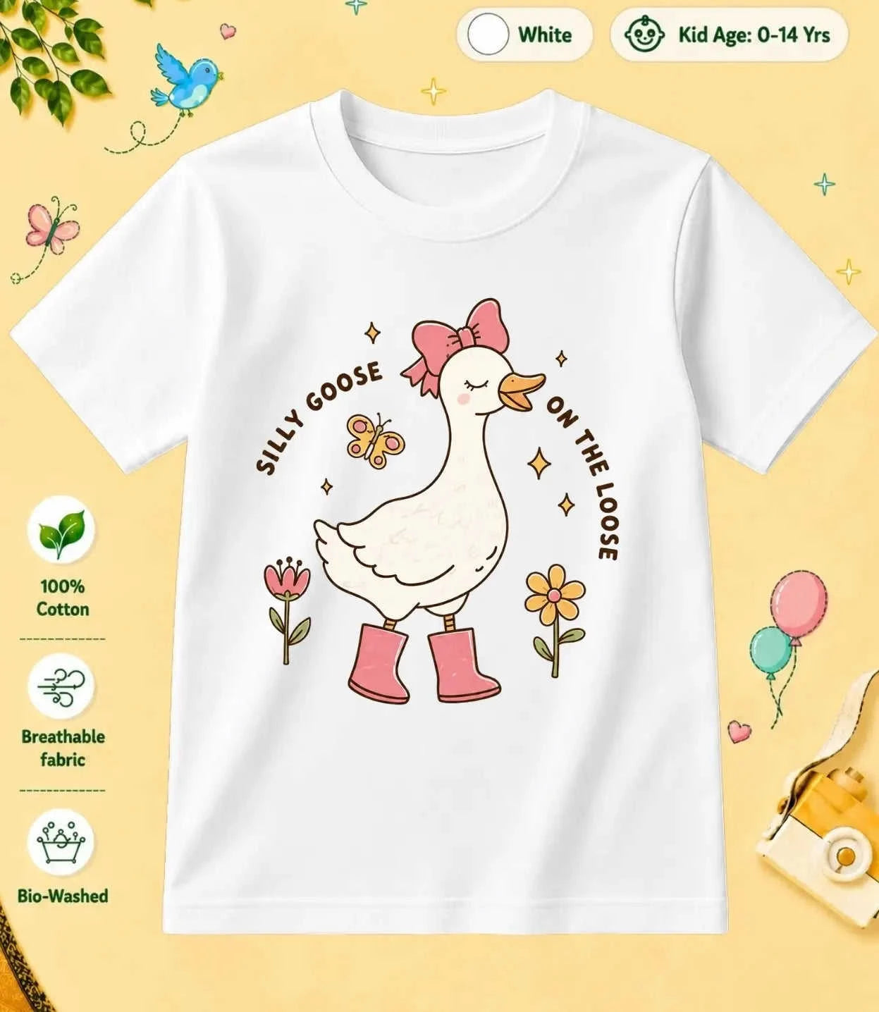 6 September Special Day Kid Cotton Tee Swiftsoul