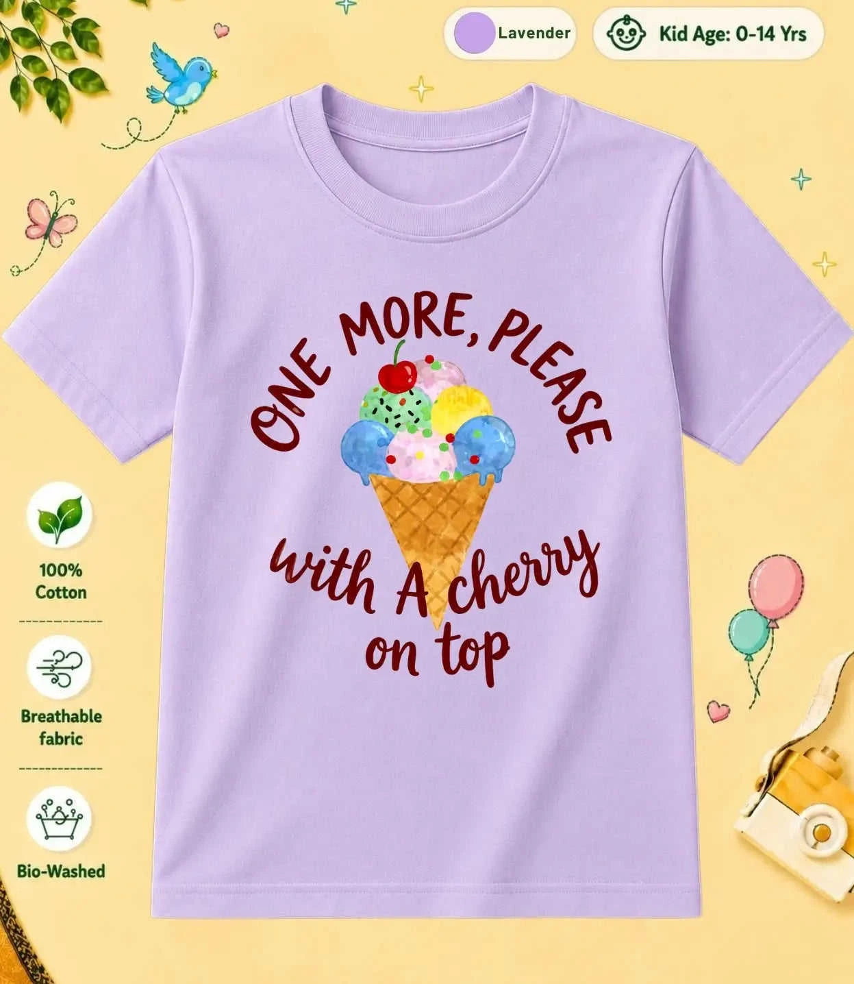 6 September Special Day Kid Cotton Tee Swiftsoul