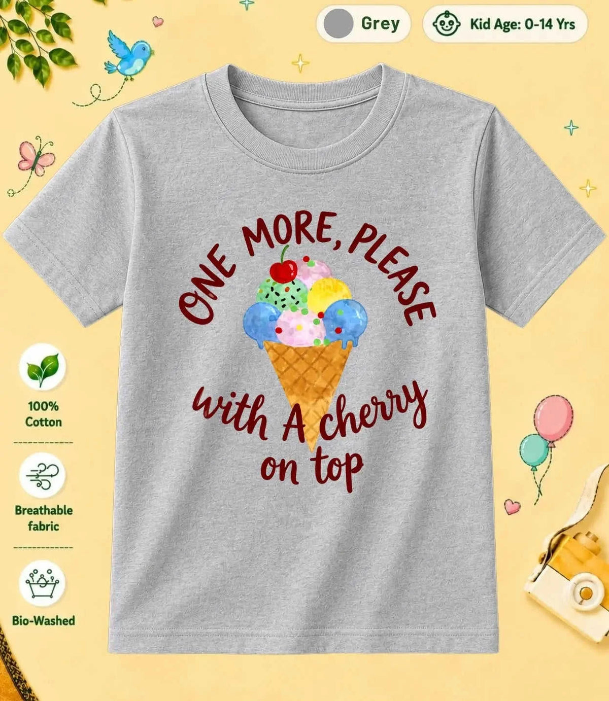 6 September Special Day Kid Cotton Tee Swiftsoul