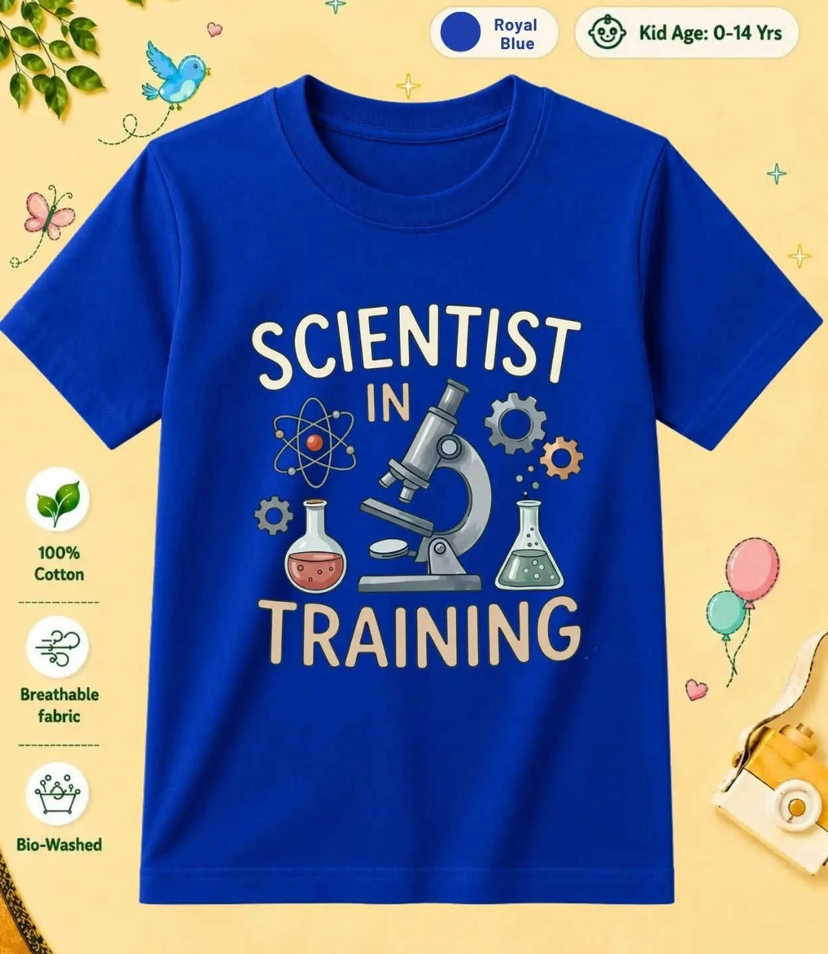7 November Special Day Kid Cotton Tee Swiftsoul