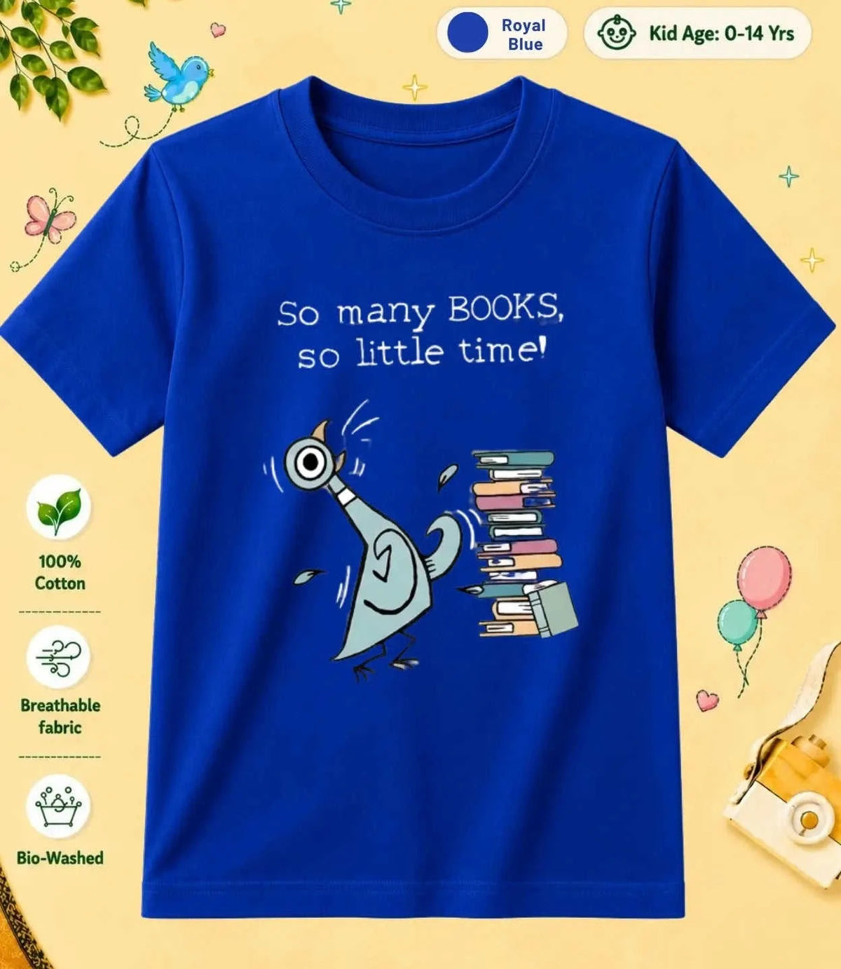 7 November Special Day Kid Cotton Tee Swiftsoul