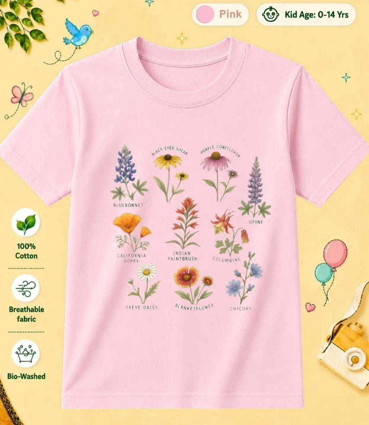 7 October Special Day Kid Cotton Tee Swiftsoul