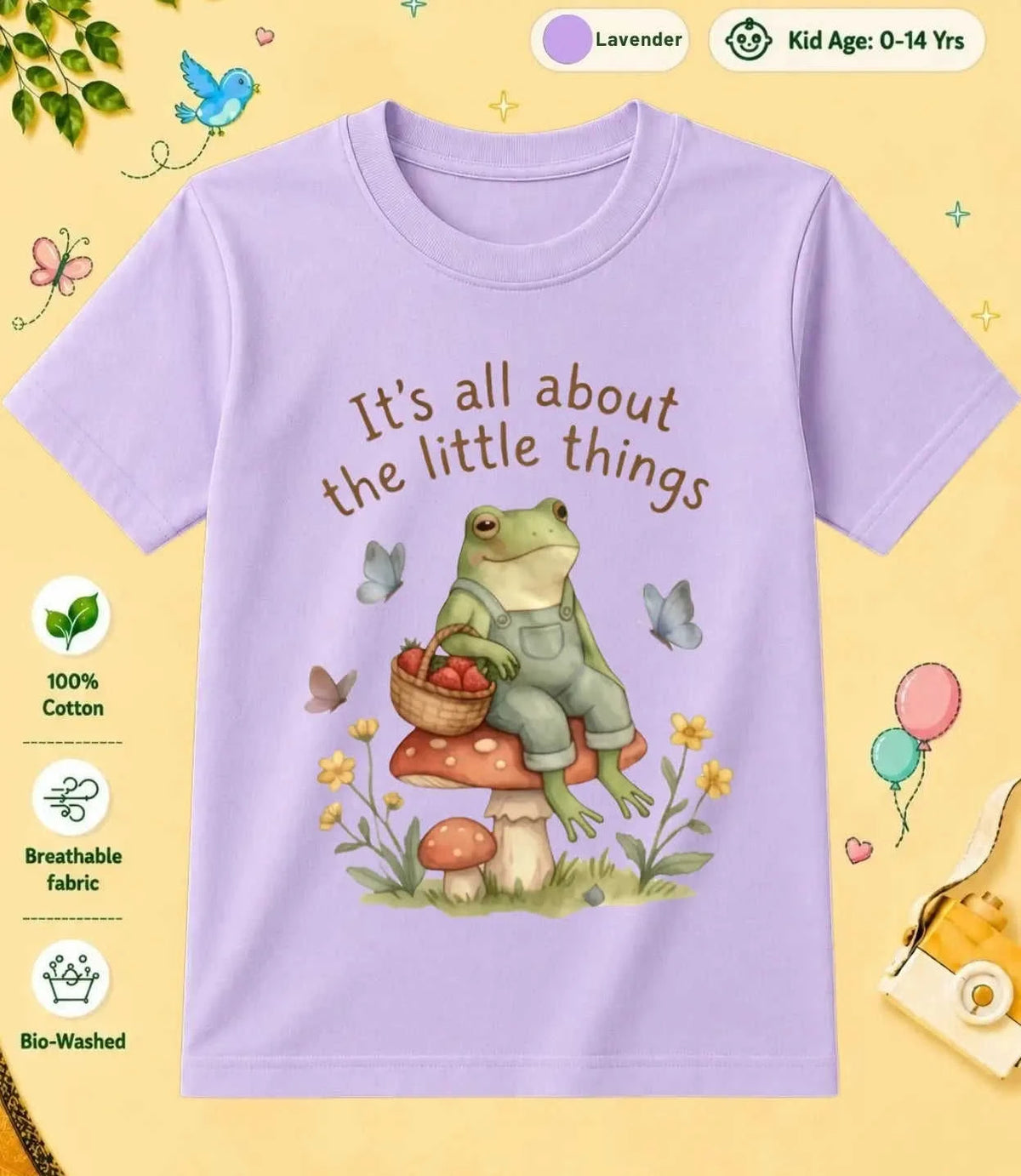 7 October Special Day Kid Cotton Tee Swiftsoul