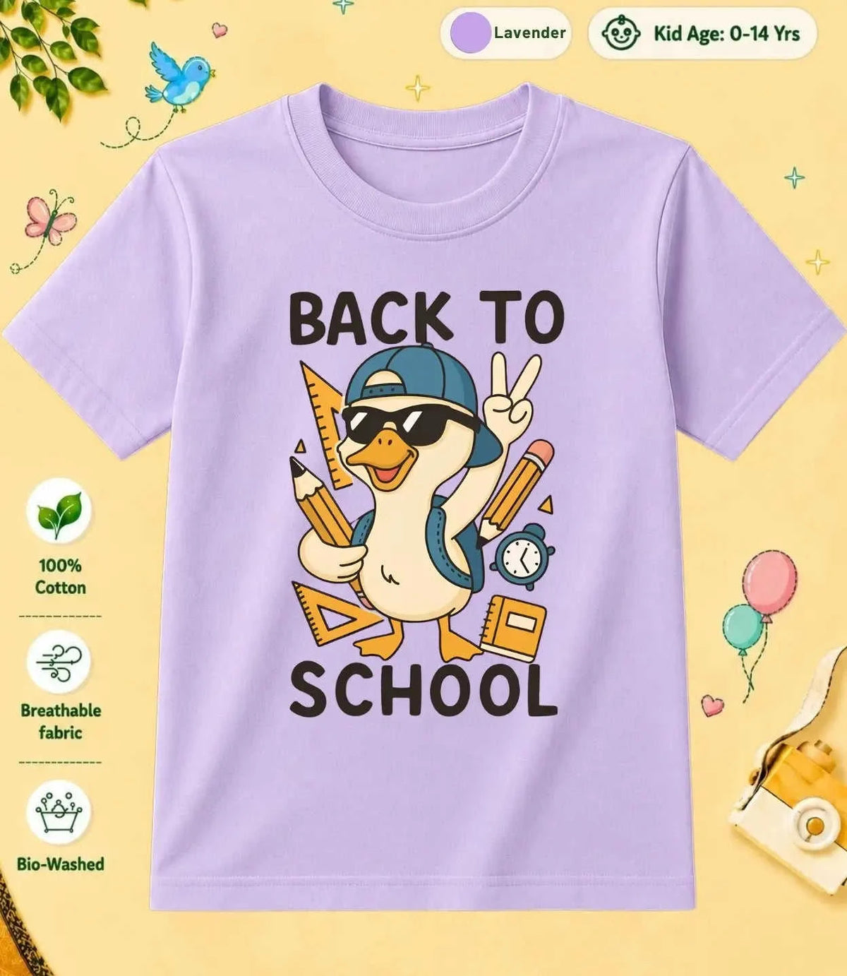 7 October Special Day Kid Cotton Tee Swiftsoul