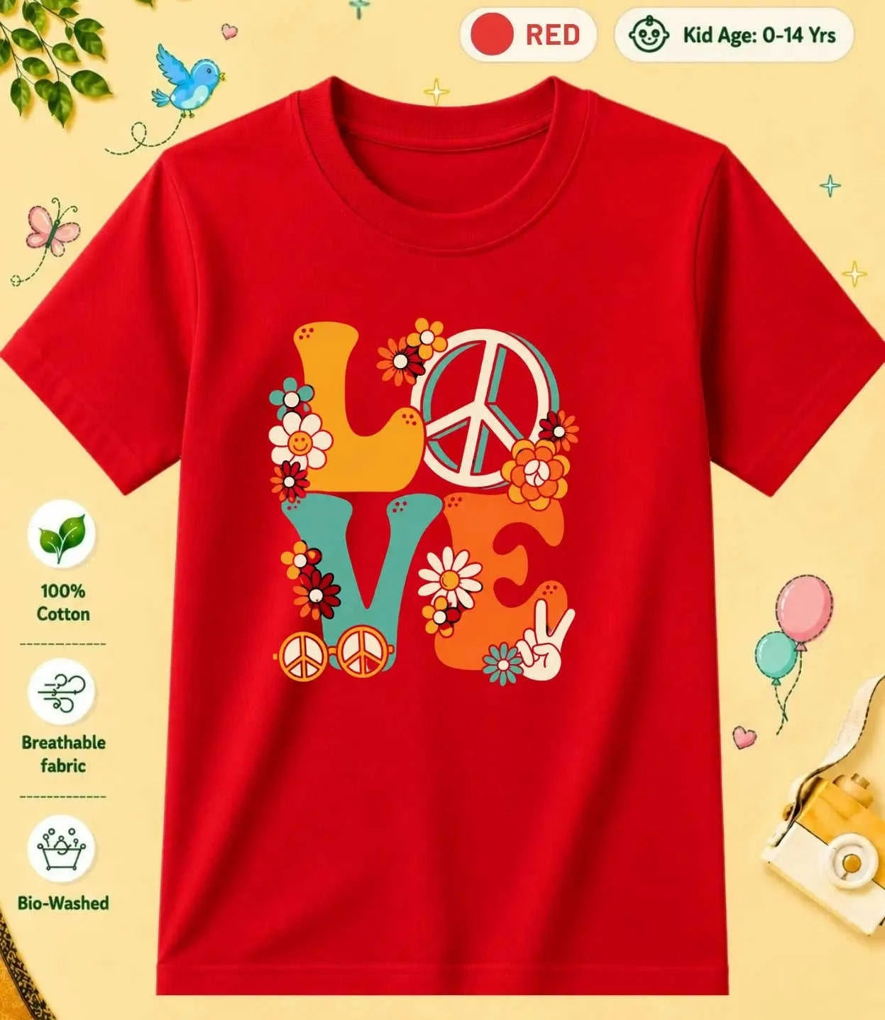 7 September Special Day Kid Cotton Tee Swiftsoul