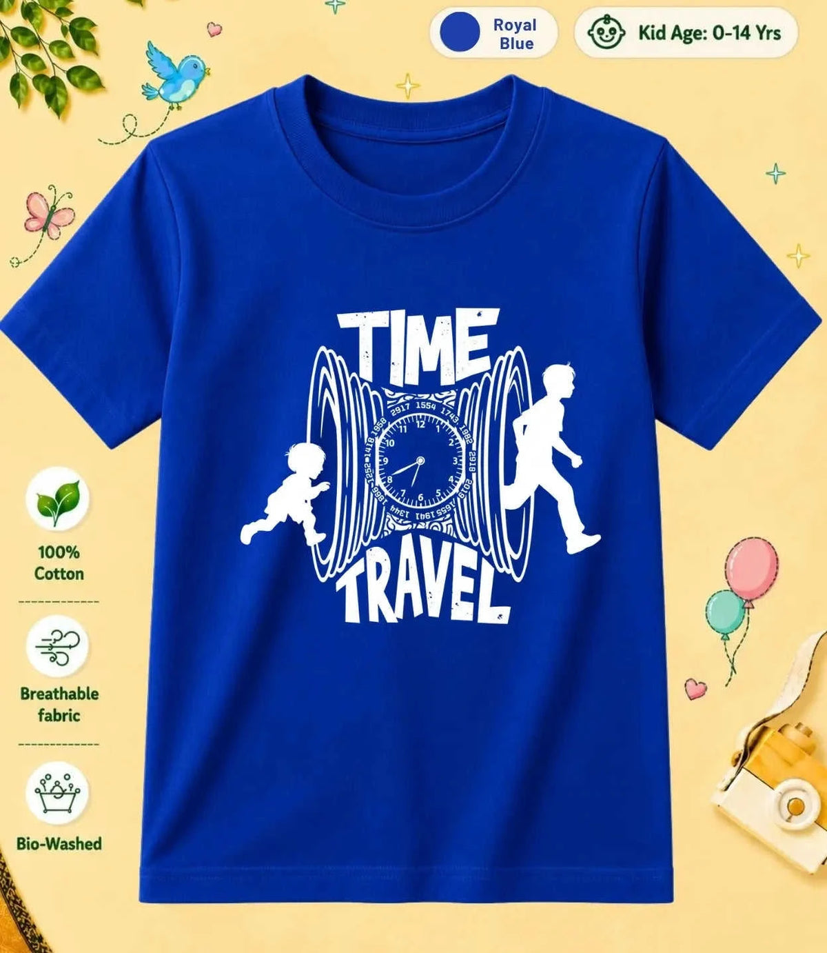 8 December Special Day Kid Cotton Tee Swiftsoul