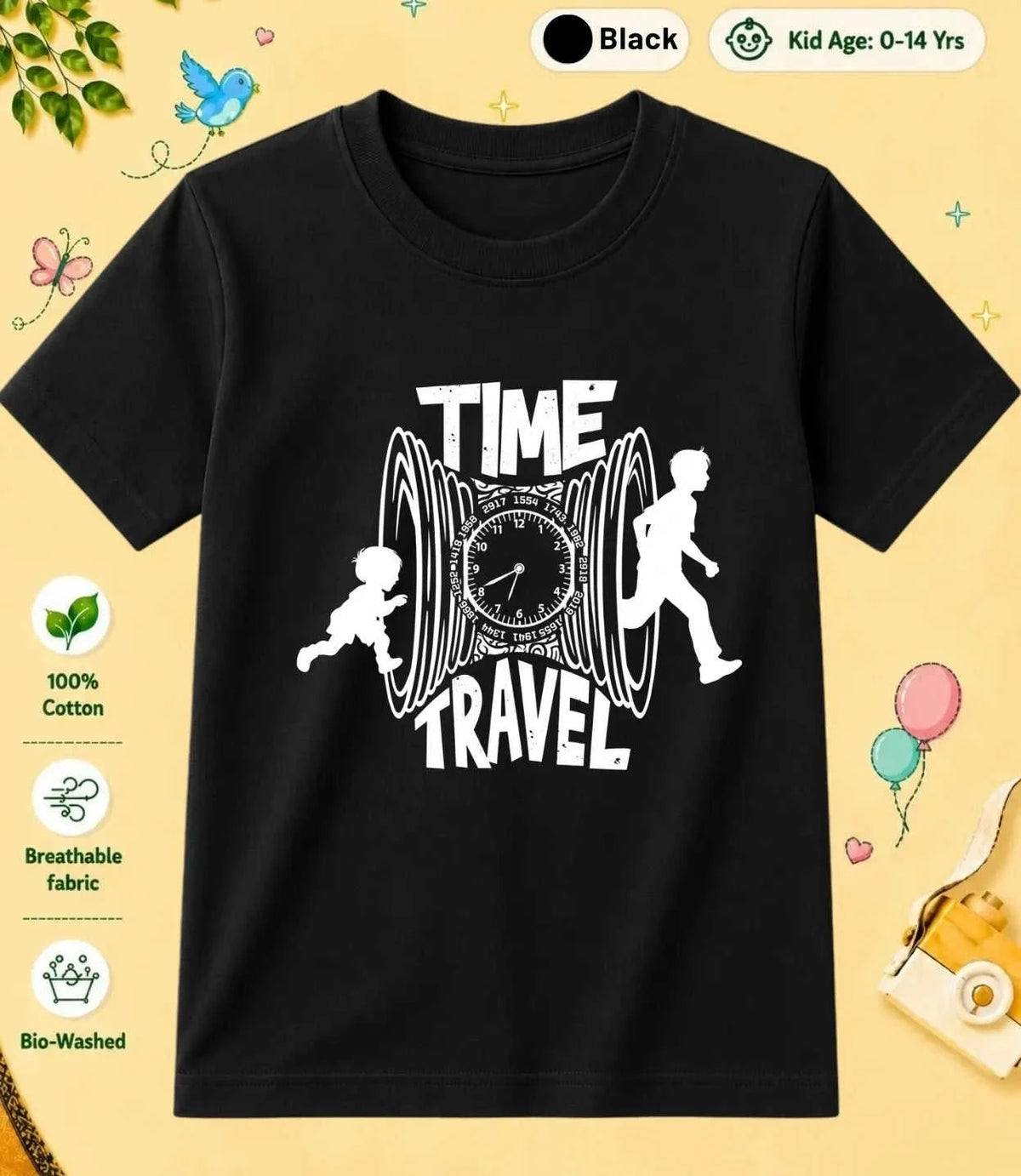 8 December Special Day Kid Cotton Tee Swiftsoul