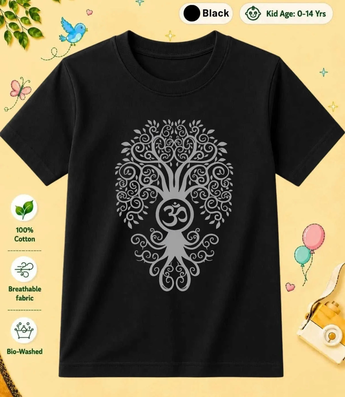 8 December Special Day Kid Cotton Tee Swiftsoul