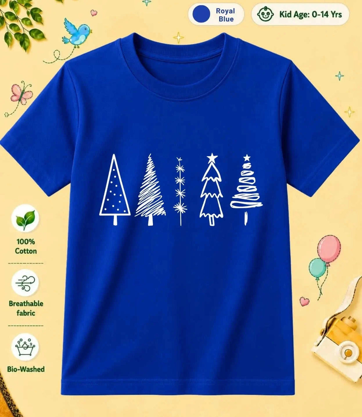 8 December Special Day Kid Cotton Tee Swiftsoul