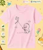 8 February Special Day Kid Cotton Tshirt Swiftsoul