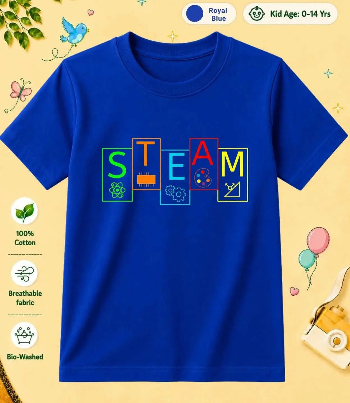 8 November Special Day Kid Cotton Tee Swiftsoul