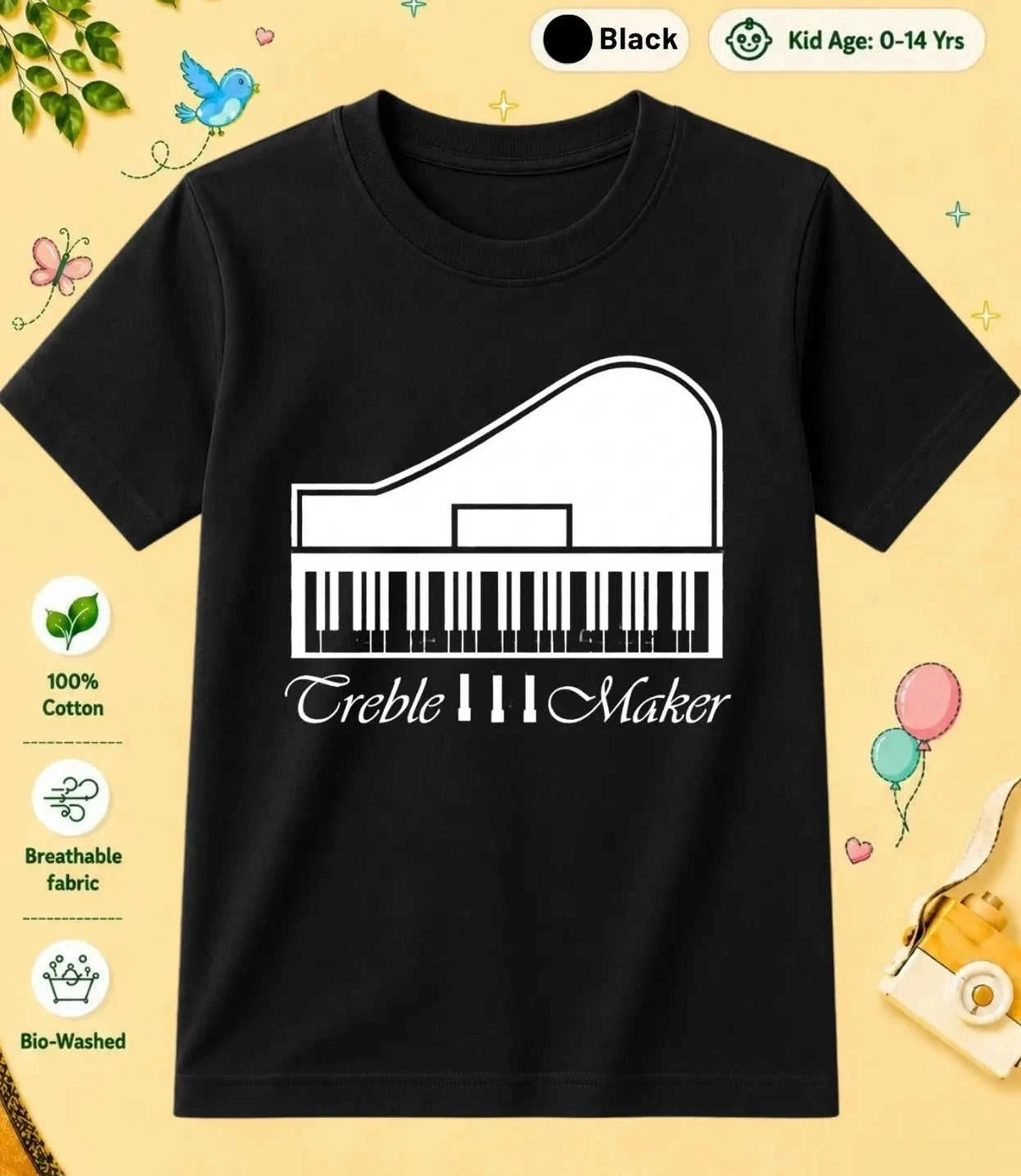 8 November Special Day Kid Cotton Tee Swiftsoul