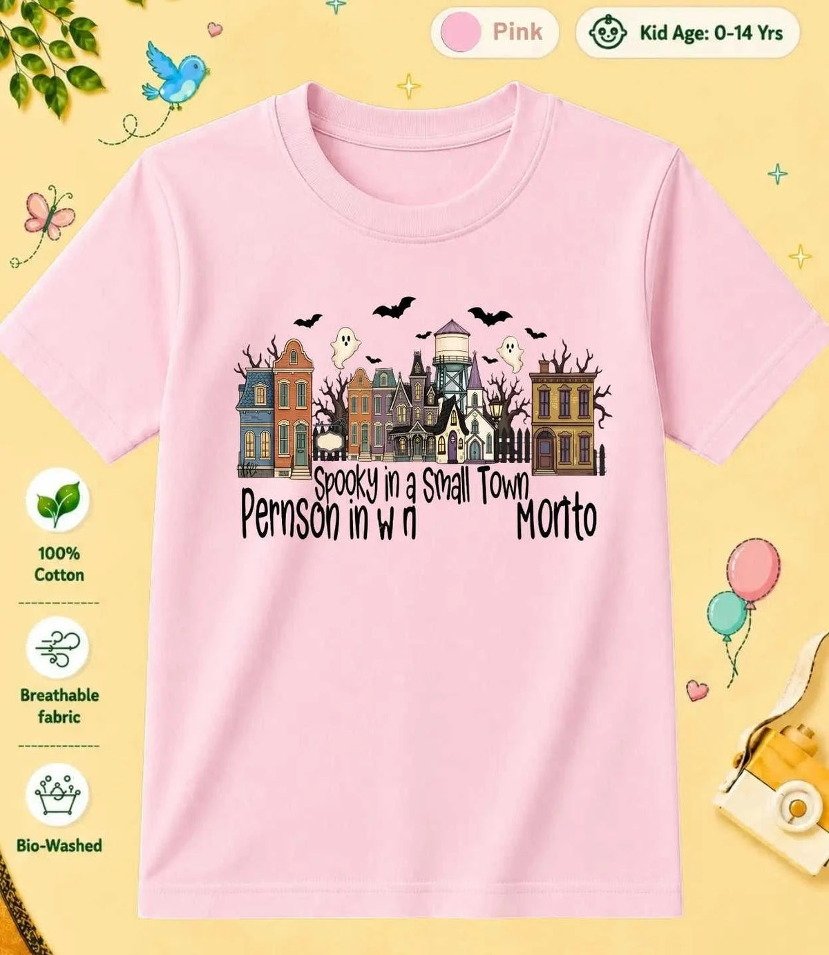 8 October Special Day Kid Cotton Tee Swiftsoul