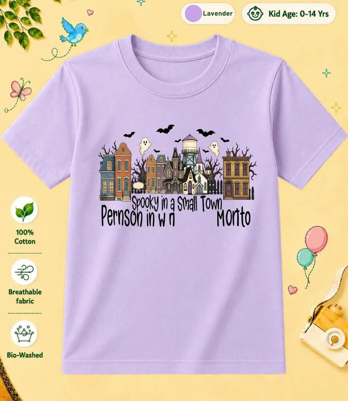 8 October Special Day Kid Cotton Tee Swiftsoul