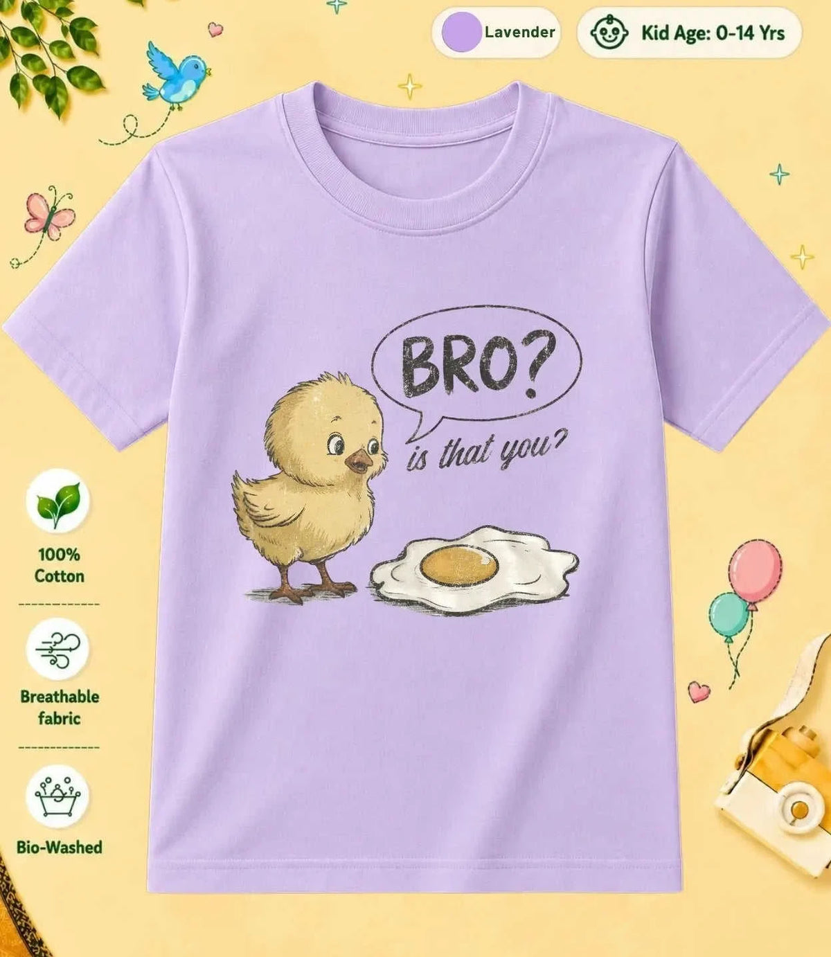 8 October Special Day Kid Cotton Tee Swiftsoul