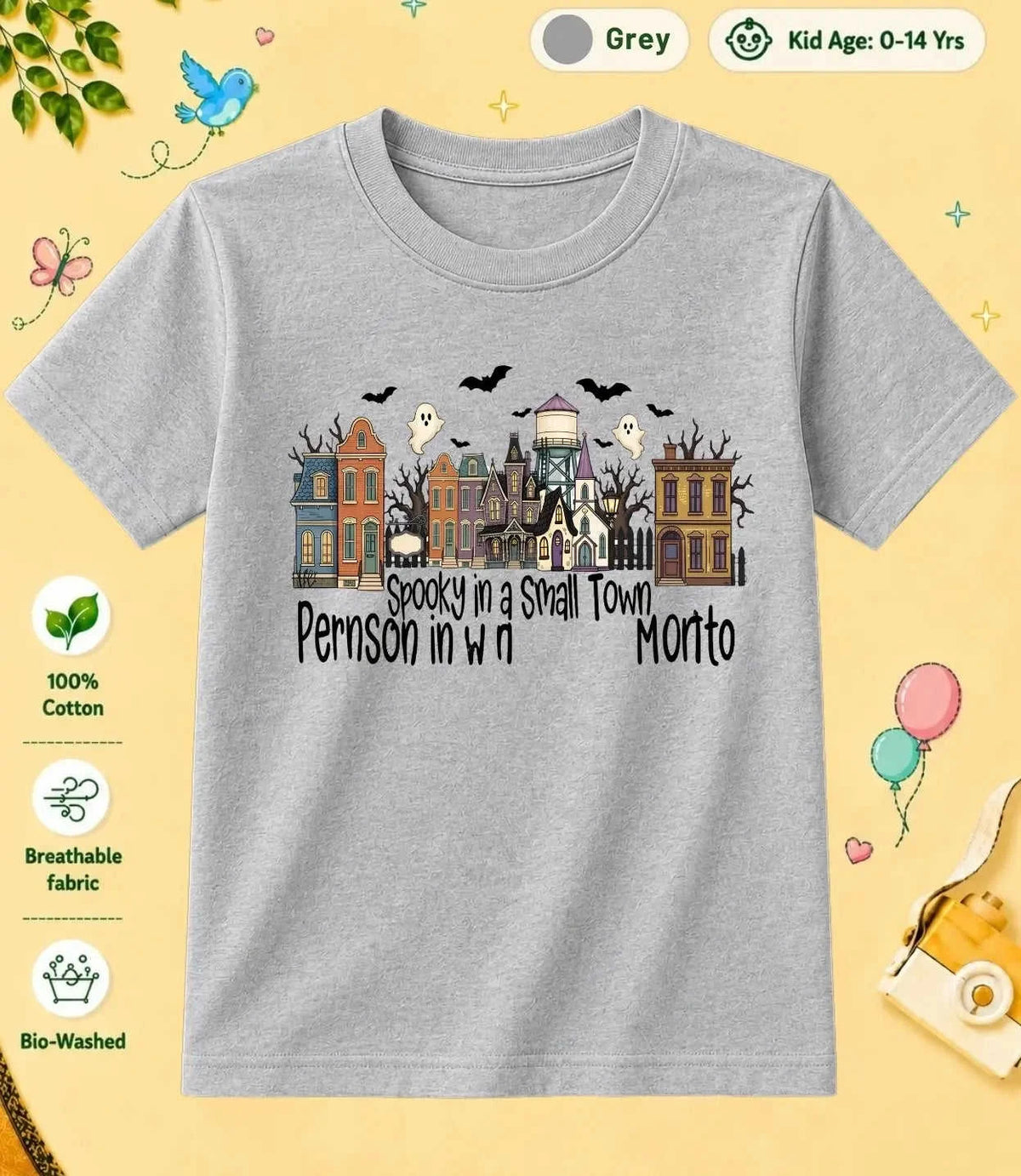8 October Special Day Kid Cotton Tee Swiftsoul