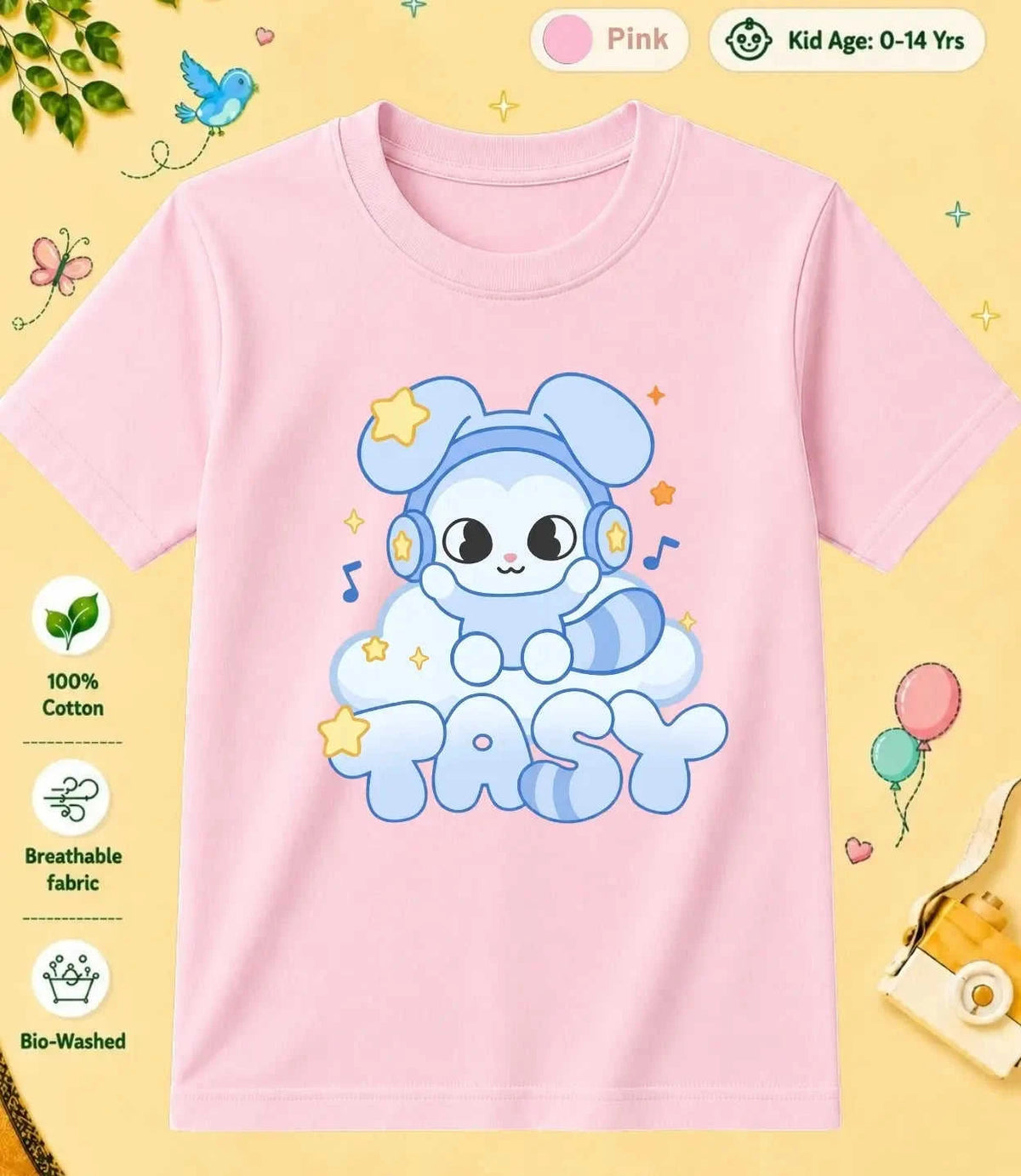 8 October Special Day Kid Cotton Tee Swiftsoul