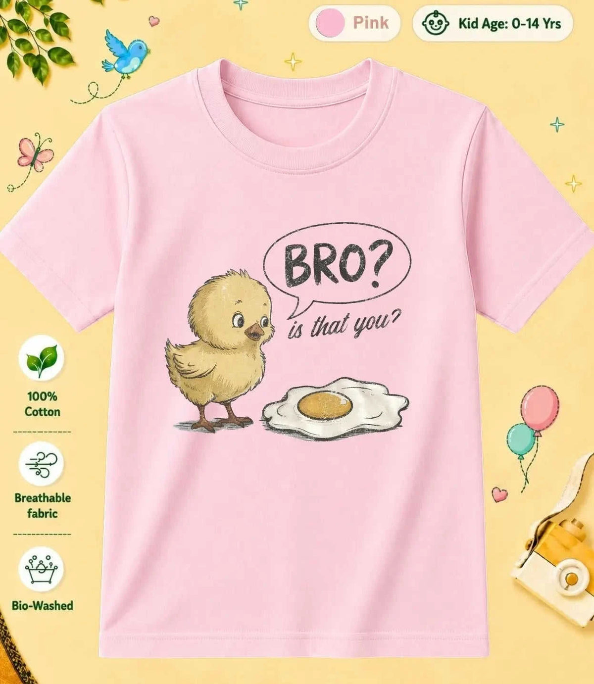 8 October Special Day Kid Cotton Tee Swiftsoul