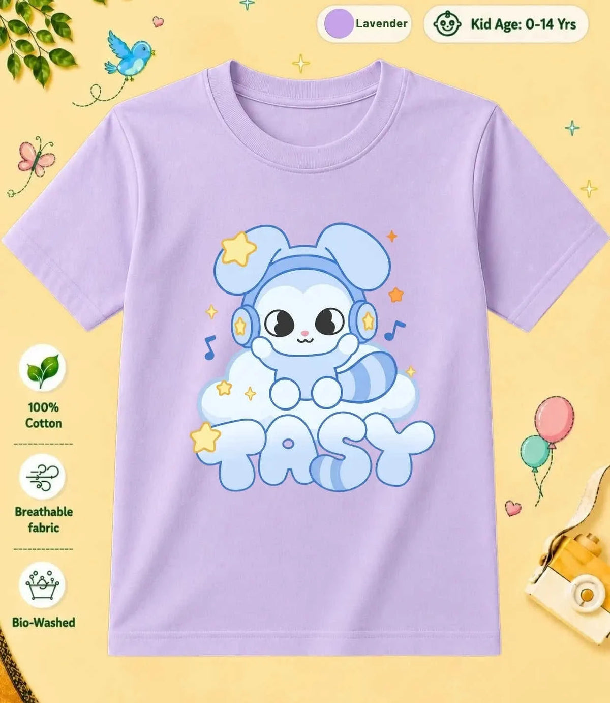 8 October Special Day Kid Cotton Tee Swiftsoul