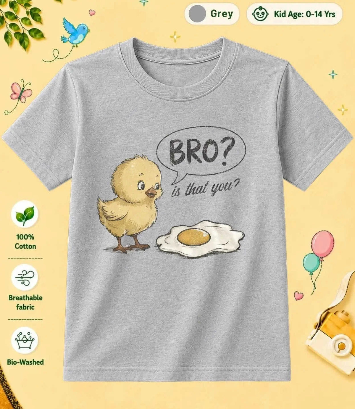 8 October Special Day Kid Cotton Tee Swiftsoul