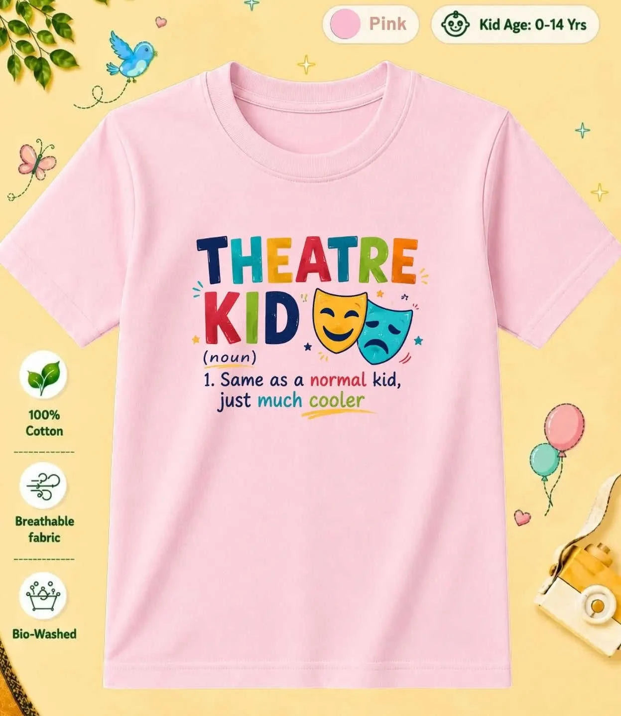 8 September Special Day Kid Cotton Tee Swiftsoul