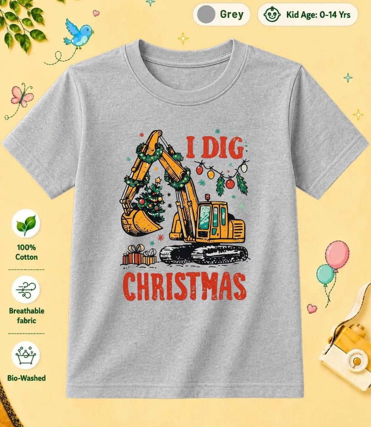 9 December Special Day Kid Cotton Tee Swiftsoul