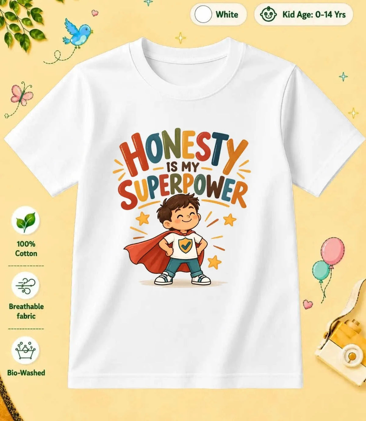 9 December Special Day Kid Cotton Tee Swiftsoul