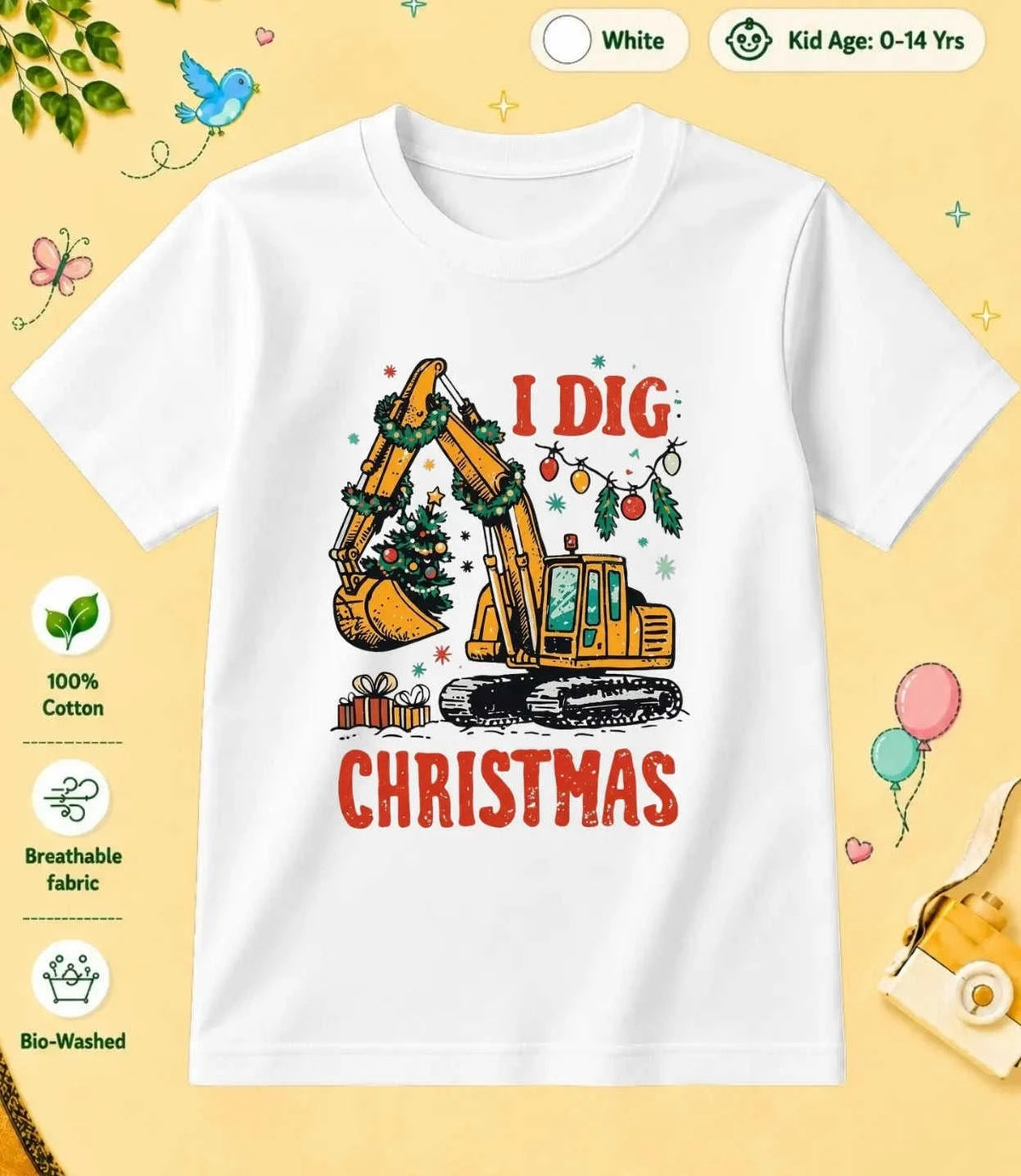 9 December Special Day Kid Cotton Tee Swiftsoul