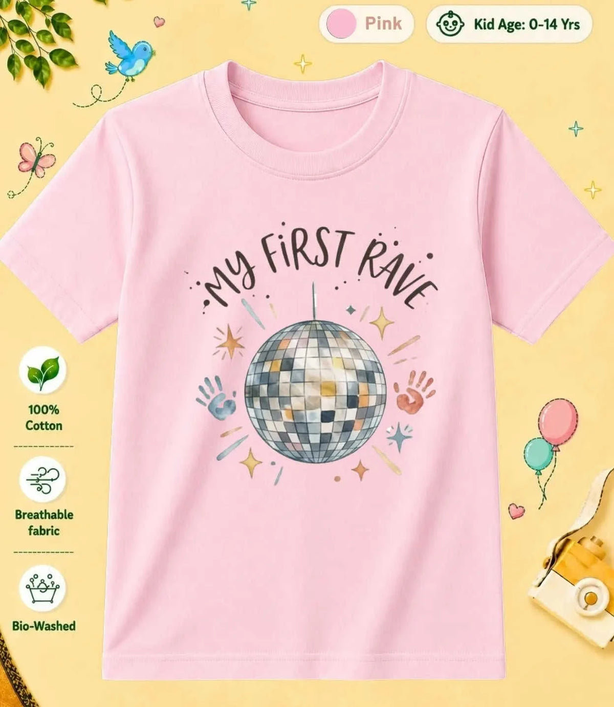 9 December Special Day Kid Cotton Tee Swiftsoul