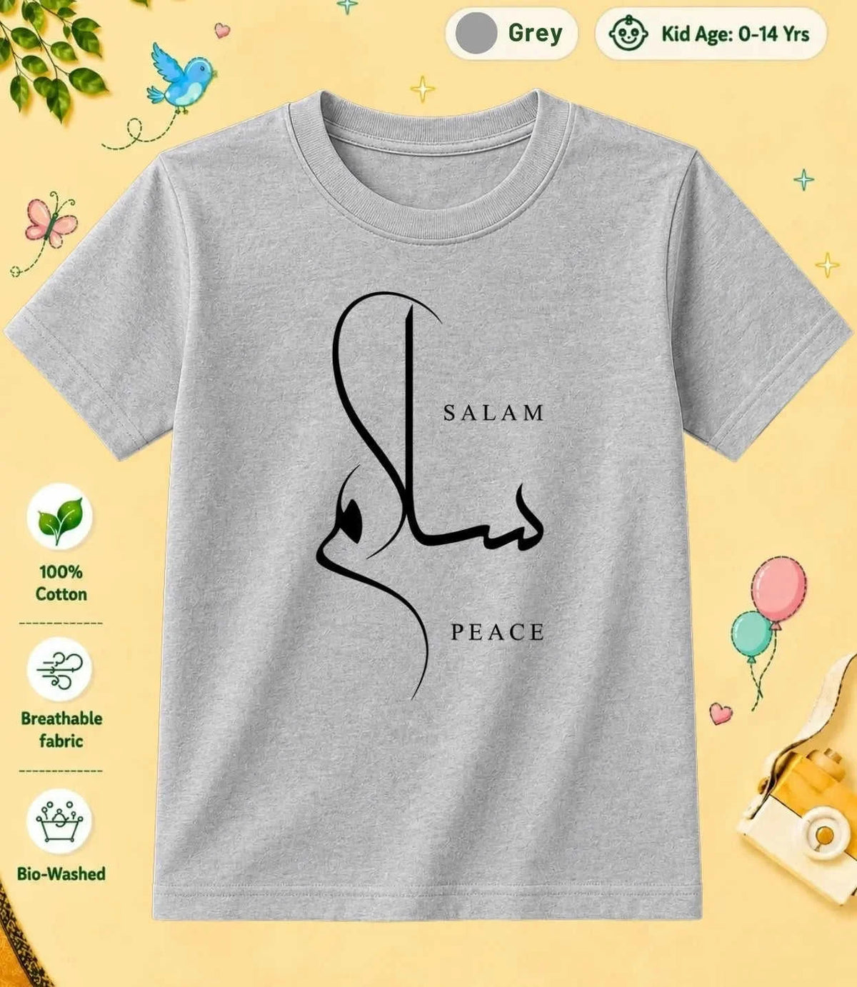 9 November Special Day Kid Cotton Tee Swiftsoul
