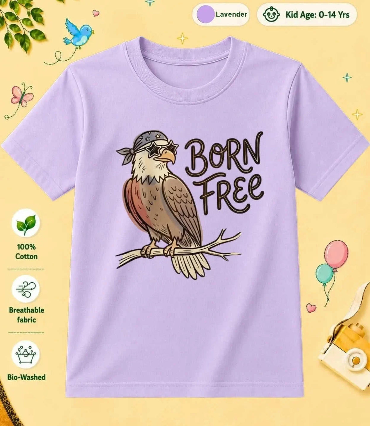 9 November Special Day Kid Cotton Tee Swiftsoul