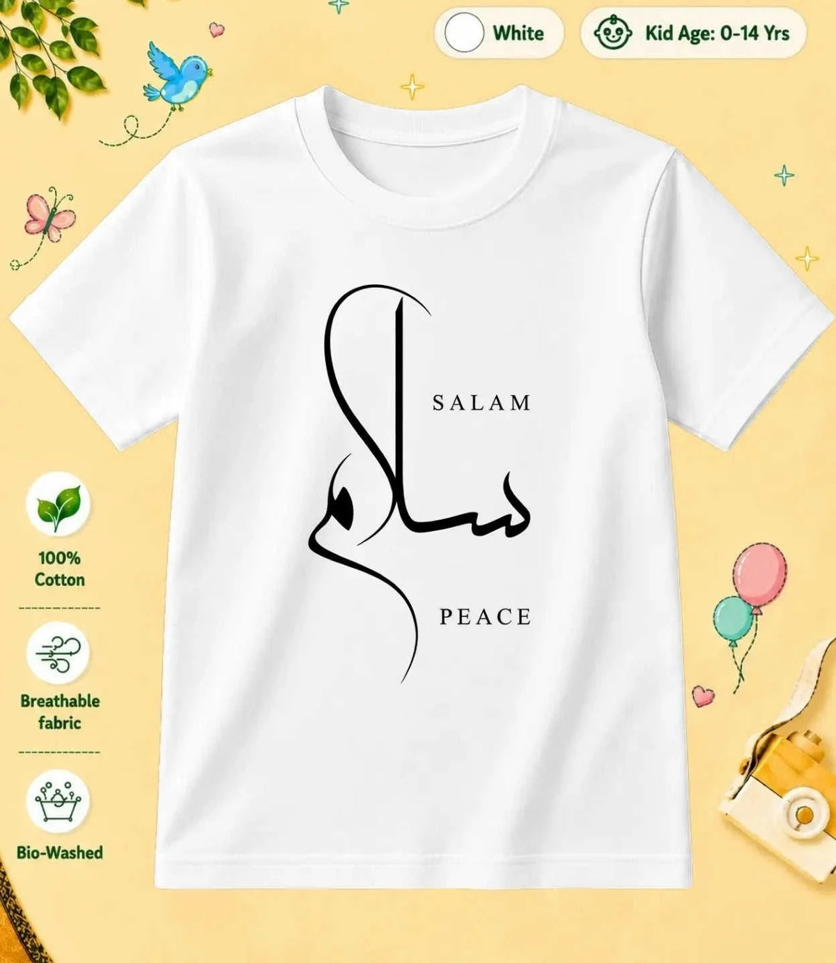 9 November Special Day Kid Cotton Tee Swiftsoul