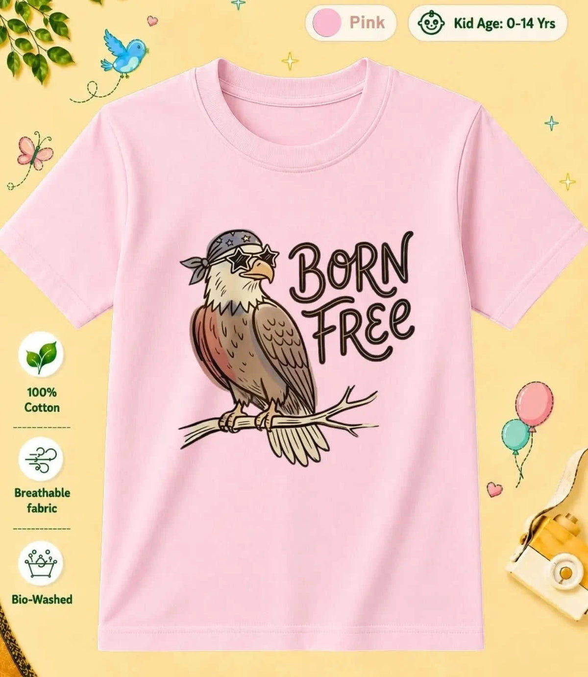 9 November Special Day Kid Cotton Tee Swiftsoul