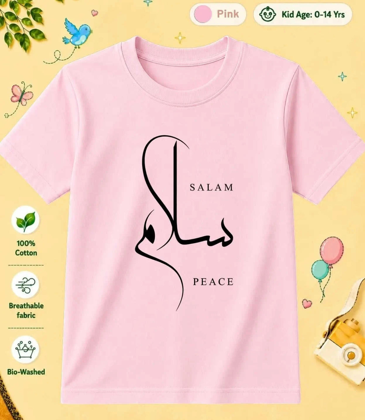 9 November Special Day Kid Cotton Tee Swiftsoul