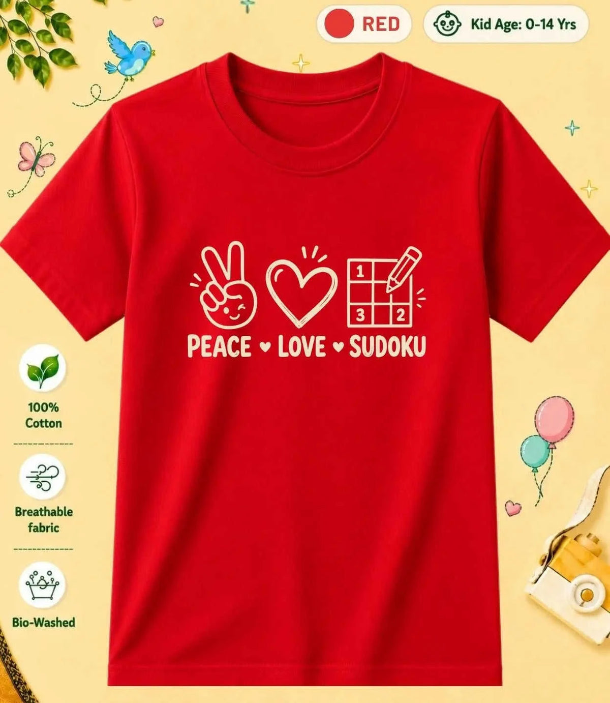 9 September Special Day Kid Cotton Tee Swiftsoul