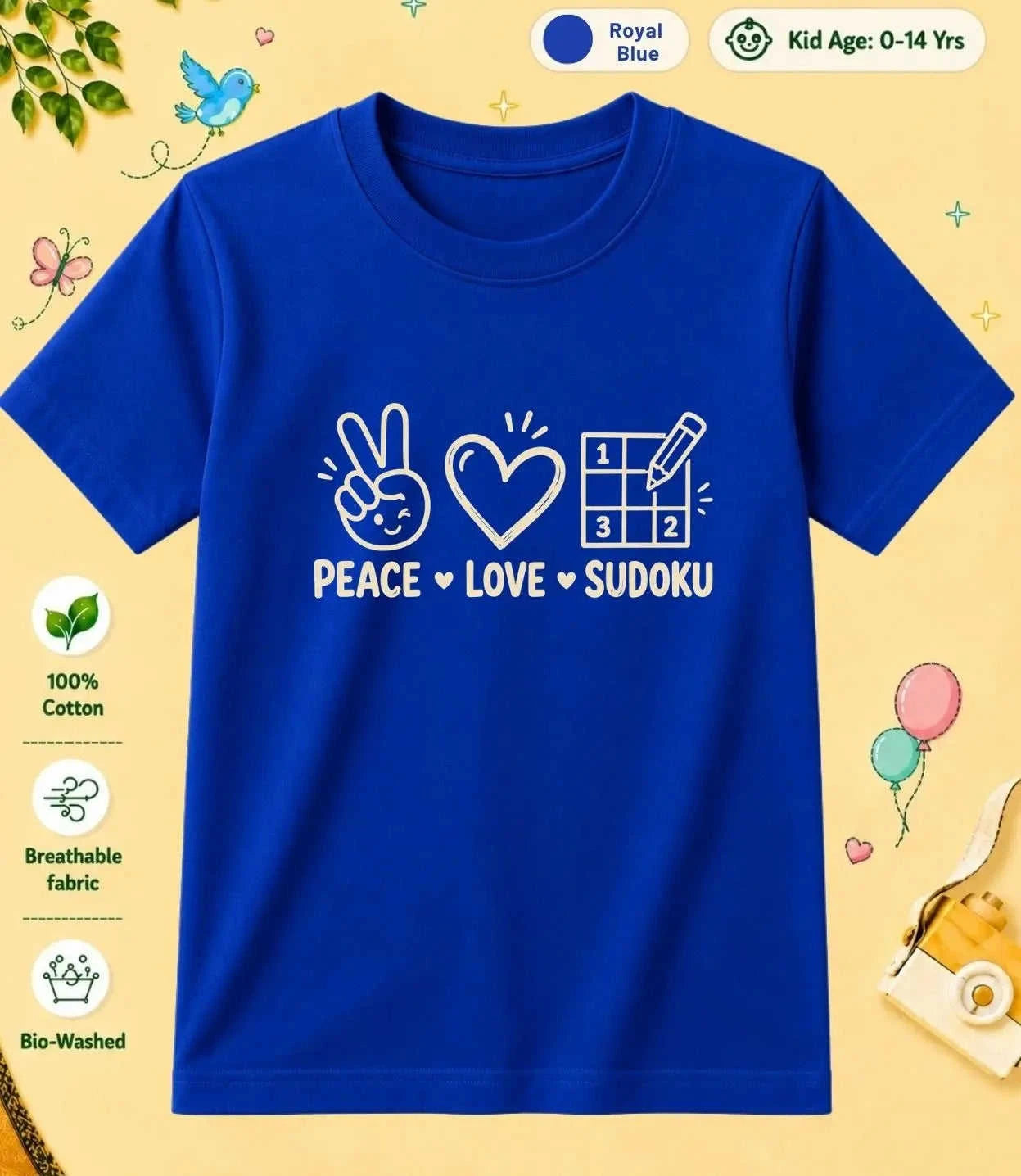 9 September Special Day Kid Cotton Tee Swiftsoul