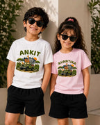 Adventure Custom Kid Co-ord Set Swiftsoul
