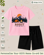 Adventure Custom Kid Co-ord Set Swiftsoul