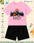 Adventure Custom Kid Co-ord Set Swiftsoul