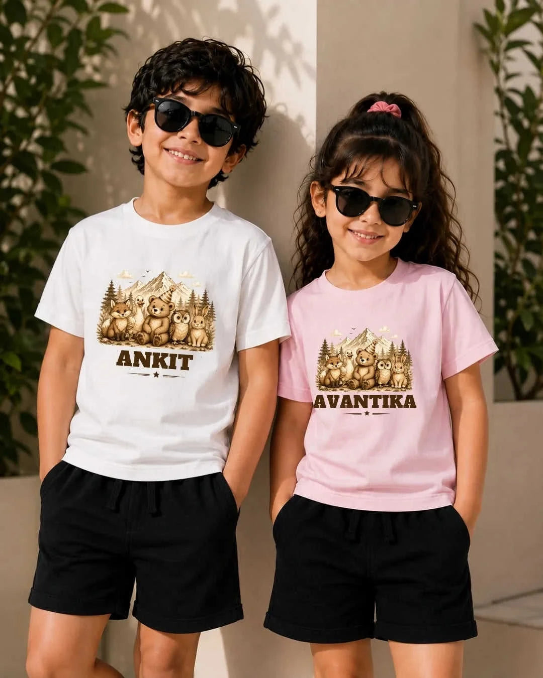 Adventure Custom Kid Co-ord Set Swiftsoul