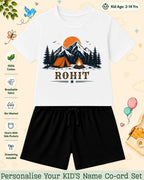 Adventure Custom Kid Co-ord Set Swiftsoul