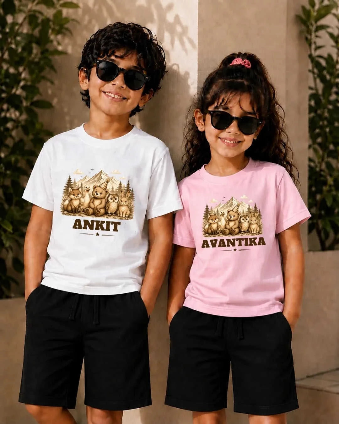 Adventure Custom Kid Co-ord Set Swiftsoul