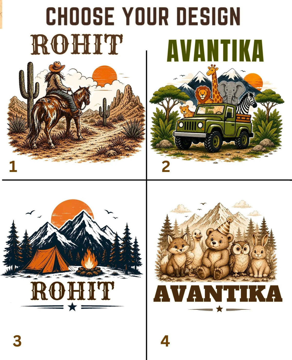 Adventure Custom Kid Cotton Tshirt Swiftsoul