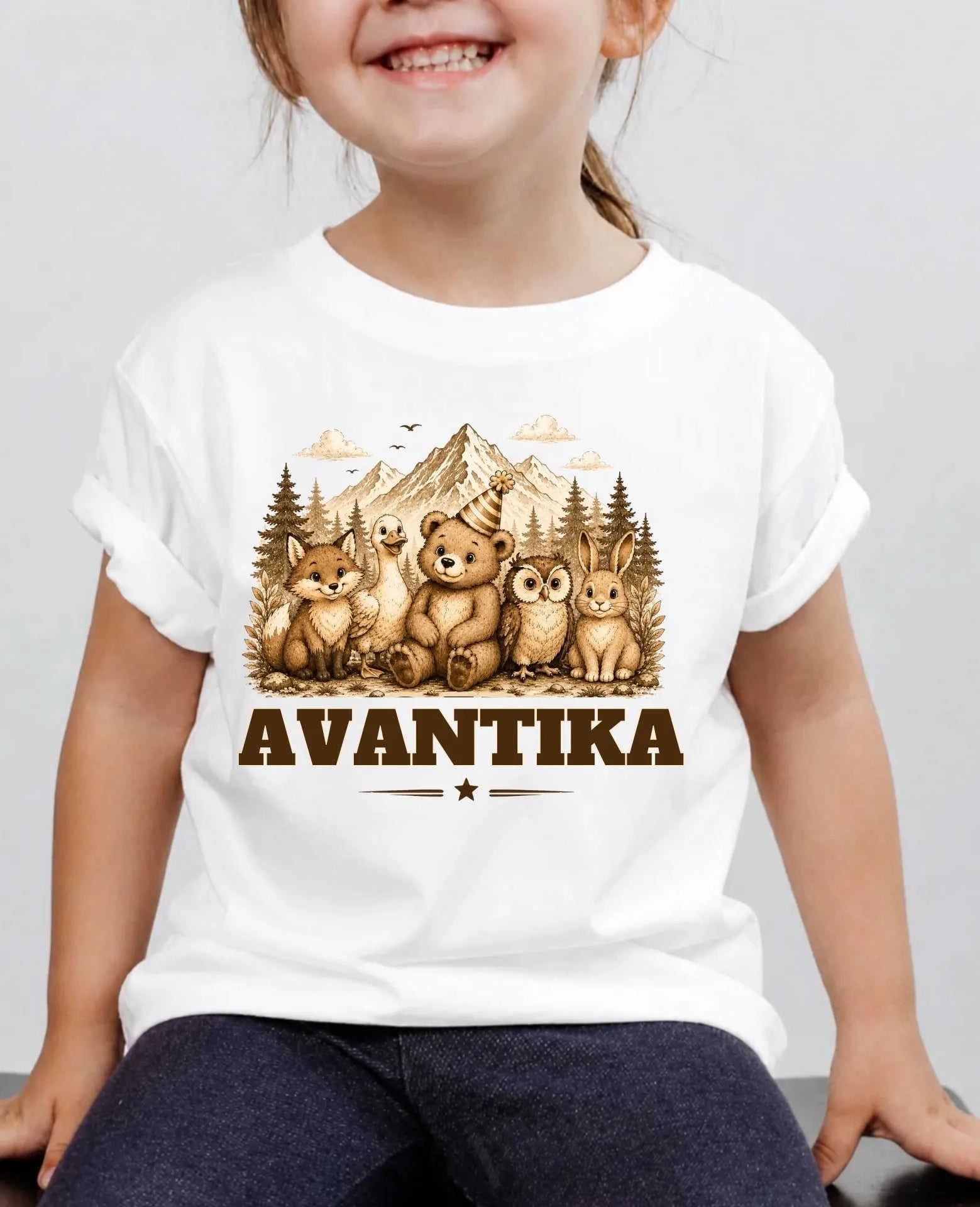 Adventure Custom Kid Cotton Tshirt Swiftsoul