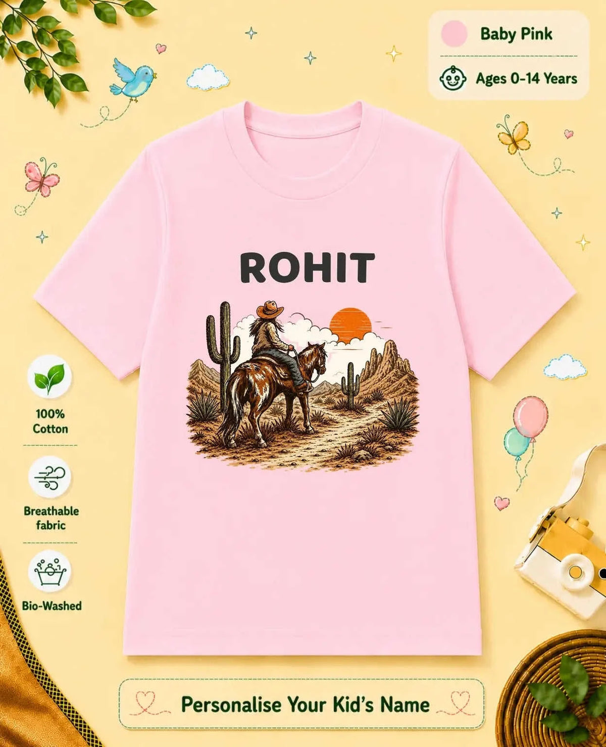 Adventure Custom Kid Cotton Tshirt Swiftsoul