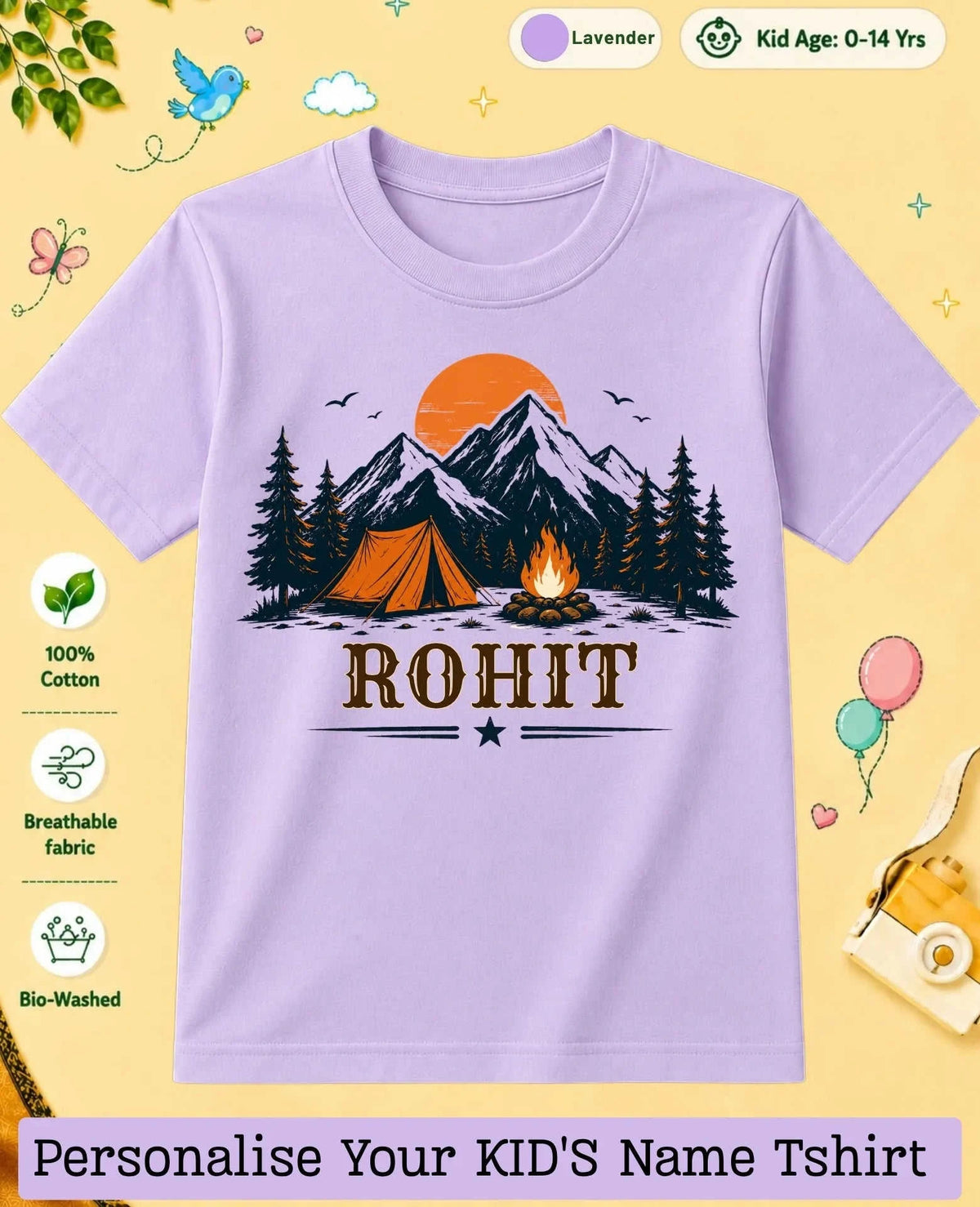 Adventure Custom Kid Cotton Tshirt Swiftsoul