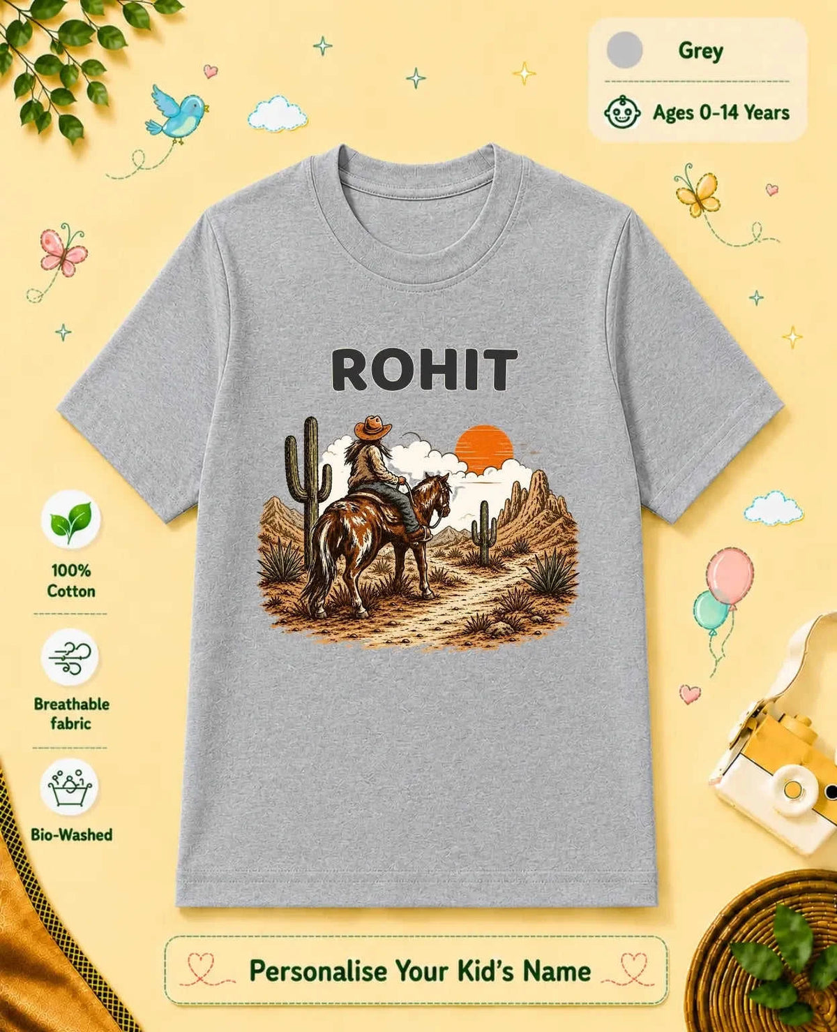 Adventure Custom Kid Cotton Tshirt Swiftsoul